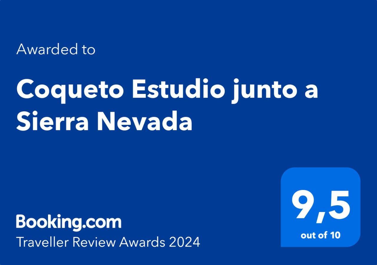 Coqueto Estudio Junto A Sierra Nevada Guejar Sierra Exterior photo
